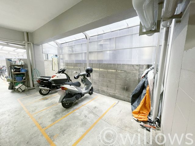 共用部　バイク置場　月額2500円